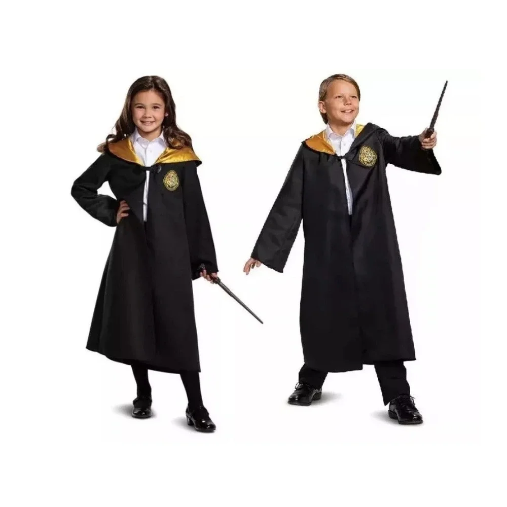 ⭐️NWT Harry Potter Hogwarts Robe Disguise Costume One Size Fits Most KIDS (37
